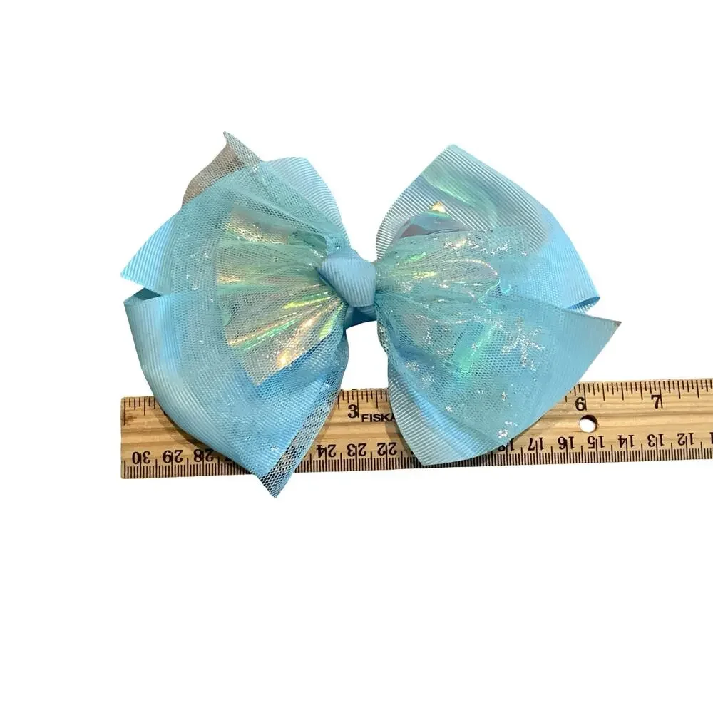 Large Bow with Glitter Accent